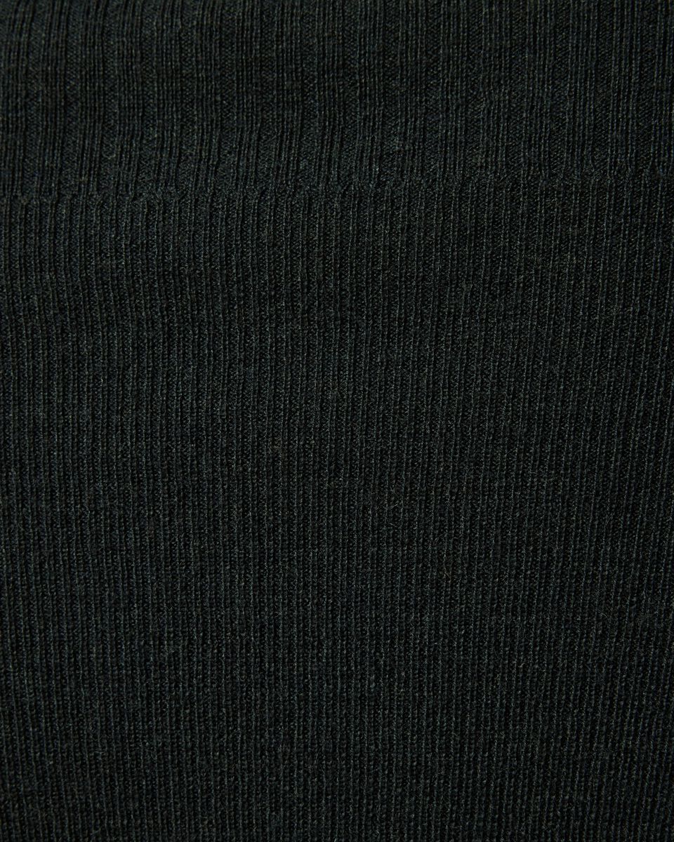 Long sleeve knitted polo, Khaki, hi-res